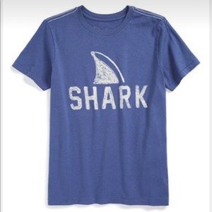 Boys Peek Kids Shark Shirt S 4/5